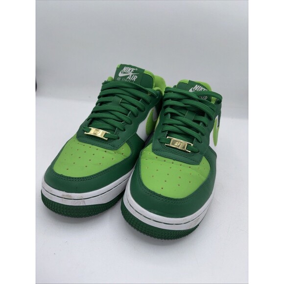 Nike Air Force 1 Low St. Patrick’s Day 2020 Size 5 Authentic Green VNDS - Picture 2 of 16
